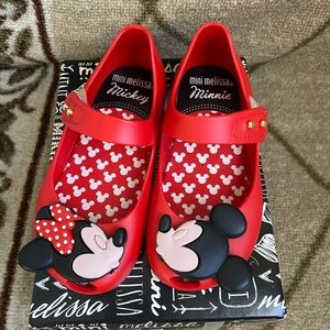 Mini Melissa girl shoes sz8